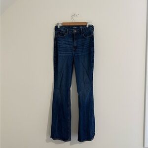 Old Navy Dark Blue Flare Jeans
